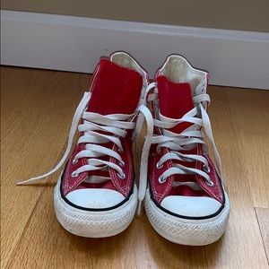 Red Chuck Taylor Red Converses
